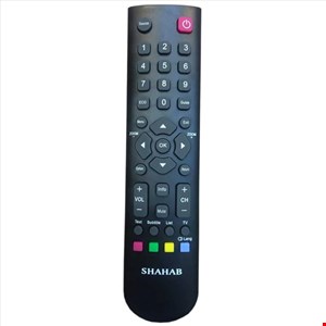 کنترل تلویزیون شهاب SHAHAB تی سی ال TCL ته گرد