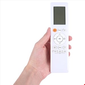 کنترل کولر گازی مدیا بلند دکمه نارنجی MEDIA